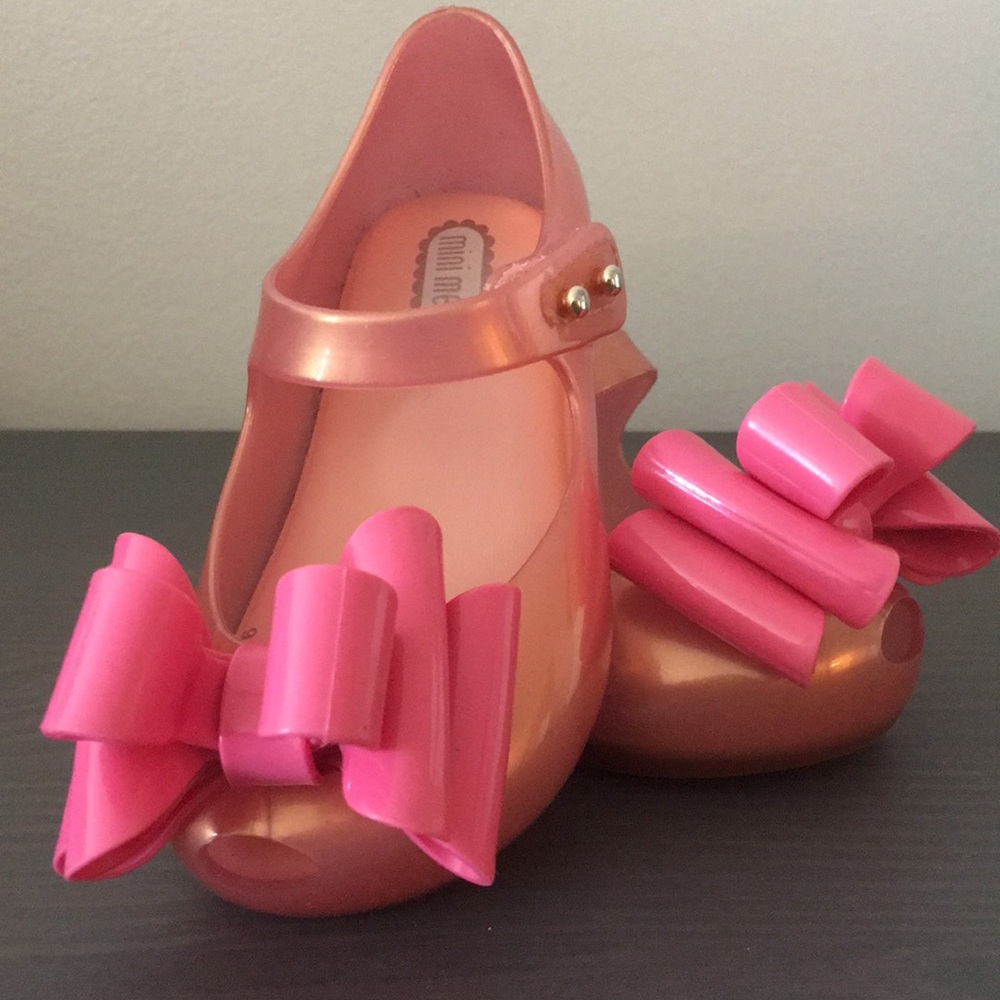 COPY - Mini Melissa - Pink Bow - Size 6